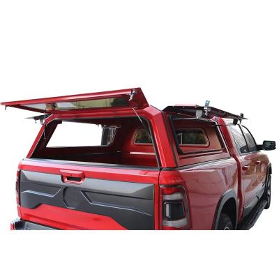 China Heavy Duty Tailbox Aluminum Alloy Camper Canopy Roof Flat Top For Dodge Ram Ute Camper Accessories 1500 for sale