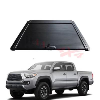 China Hot Selling Retractable Roll Cover Retrax Aluminum Tonneau Bedspread For Tacoma 5' 6' Bed for sale