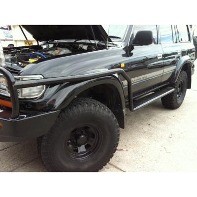 China Metal Steel For Amarok Parts Side Step Truck Steel Running Boards With Brush Bar Pickup Truck Accessories for sale