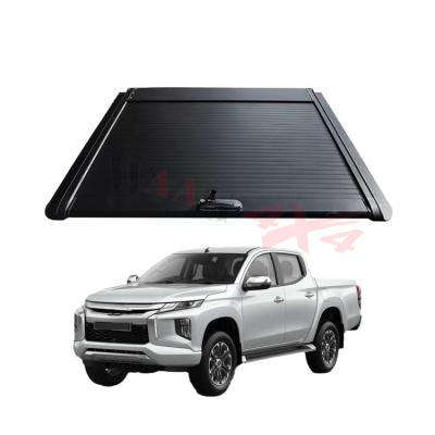 China Car retractable accessories roll up aluminum shutter roll up box full tonneau cover for mitsubishi Triton l200 for sale