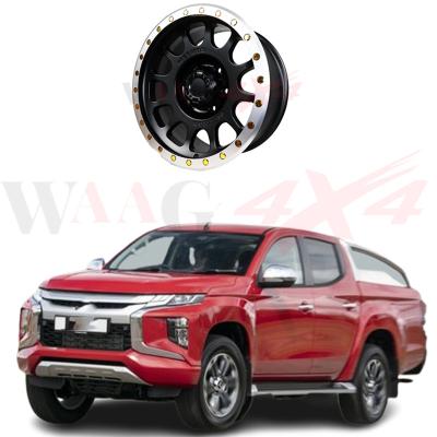 China Modity car accessories latest 17 inch wheels rims kits for mitsubishi l200 triton for sale