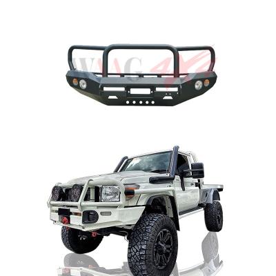 China Steel Good Quality 1998 Pickup Bull Bar Model Front Bumper For Land Cruiser Pickup Accessories for sale