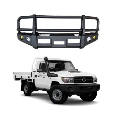 China Steel Metal Bull Bar Truck 4X4 Front Bumper Bull Auto Bar For Toyota Land Cruiser LC79 FJ79 FJ76 for sale