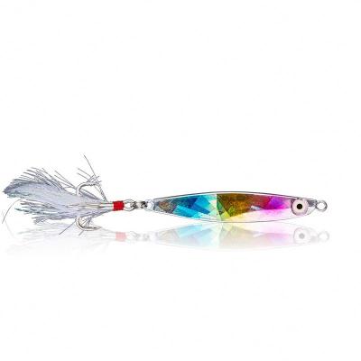 China Full IMA Type Fishing Jig Lead Sinked Swimming Lure Flat Iron Groundbait YE-12 for sale