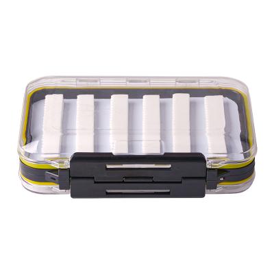 China PP/ABS TEUCER Customized Small Logo Accessories Box Fishing Tackle Accessories Waterproof Fishing Plastic Storage Box for sale