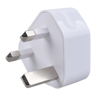 China Hot Sellers Usb Wall Charger 3 Pin Uk Plug Ac Power Adapter Charging Home Fast Charging Block For Iphone for sale