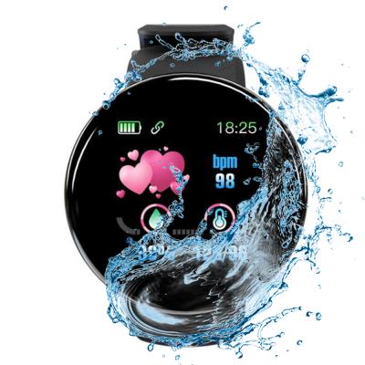 China Luxury MP3 Playback Men Women Watch BT Digital Smartwatch Waterproof Cell Phone D18 Android Smart Watch for sale