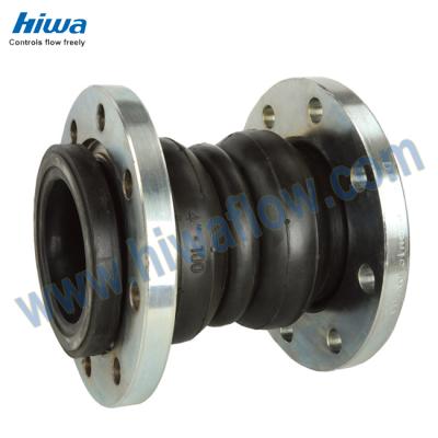 China SF20 Twin Sphere Type BSP Union Rubber Expansion Joint for sale