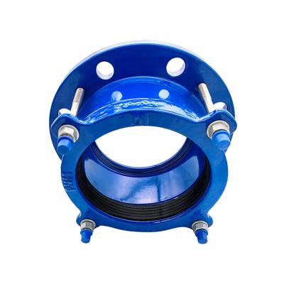 China Flange Adapter For Ductile Iron Pipe / ISO2531 /BS EN545 Round for sale