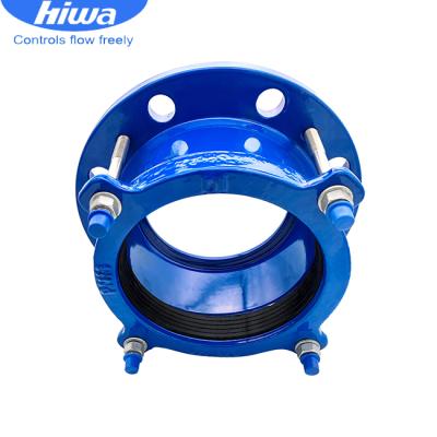 China Malleable Iron Fittings Dedicated Flange Adapter For DI Pipe Round for sale