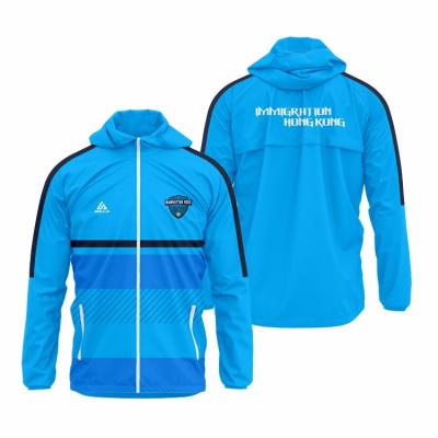 China 2022 Sublimation Customized Breathable Designer Team Wear Lightweight Breathable Custom Plus Size Mens Jackets for sale