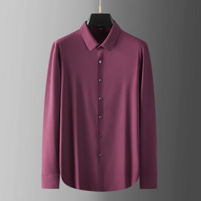 China Multicolor Anti-pilling Men's Shirts New High Quality Seamless Long Sleeve for sale