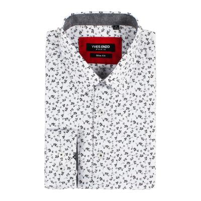 China Anti-Wrinkle Accept Custom Full Sleeve Cotton Top Quality New Floral Shirt Design For Man Print for sale