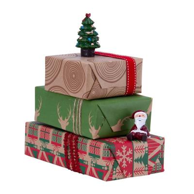 China Recycled Materials Winter Recyclable Woodland Kraft Paper for sale