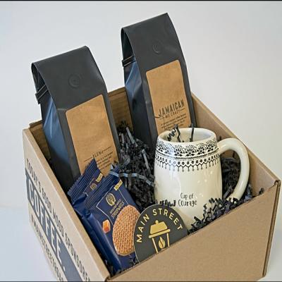 China Recycled Packaging Materials Cardboard Paper Boxes Printed Holographic Mug Recycled Cardboard Gift Box for sale