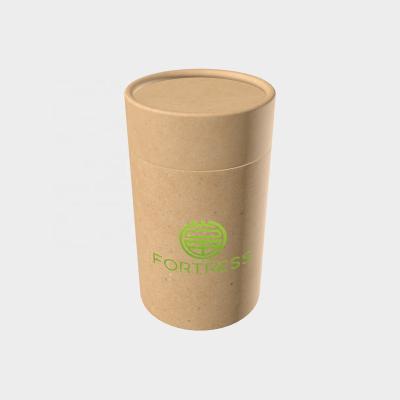 China Materials Wholesales Recycled Cardboard Paper Tubes Cylinder Box For Cosmetics Personal Care Essence Oil Box for sale