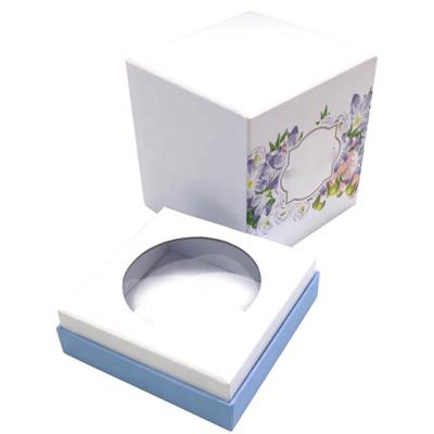 China Recycled Materials Custom Printed Recycled White Cardboard Paper Tea Set Packaging Gift Boxes For Teapot for sale