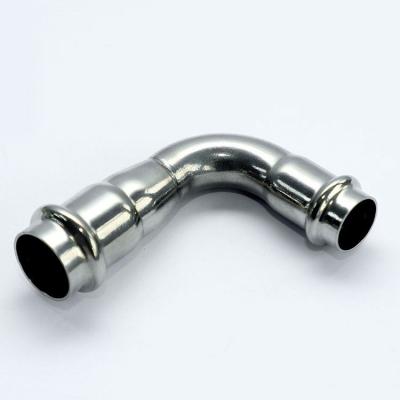 China Cheap Price Pipe Fittings Stainless Steel Elbow Round for sale