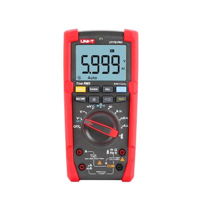 China Pro Digital Ergonomic Ut17b Red Black Multimeters With Low Price UT17B PRO for sale