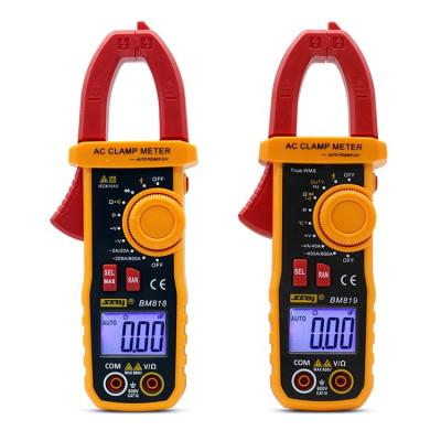 China Large Capacitance NCV Digital Flange Meter BM818 BM819 Automatic Ammeter ACV/DCV ACA Range Measurement for sale