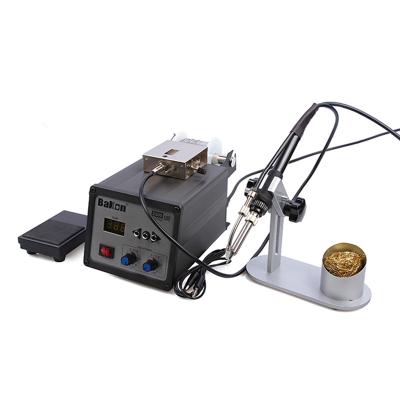 China Bakon 120W hign lead free digital soldering quality soldering station with automatic wire feeder BK3500 for sale