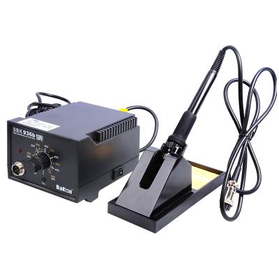 China High efficiency 65W plug-in heater ceramic thermostat soldering soldering station SBK936B for sale