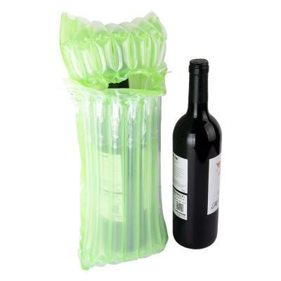 China Supplier Recyclable Biodegrade Inflatable Protective Materia Air Column Bag PA PE Air Column Bags For Wine Bottle for sale