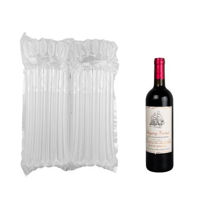 China Wholesale Recyclable PE Factory Bag Column Air Bottle Wine Air Column Protective Bags For Wine for sale