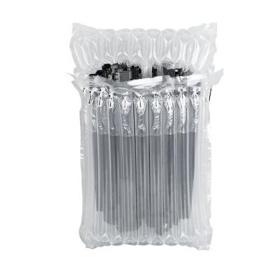 China Recyclable Eco - Friendly Air Column Bags For Toner Cartridge 11 Columns Bags Inflatable Packing PA PA PE for sale