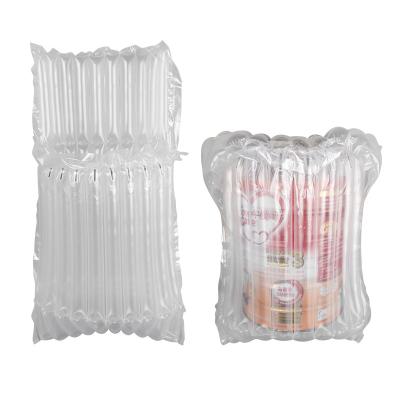 China Recyclable Protective Air Column Bags Milk Powder Can High Quality Inflatable Packaging Airbags for sale