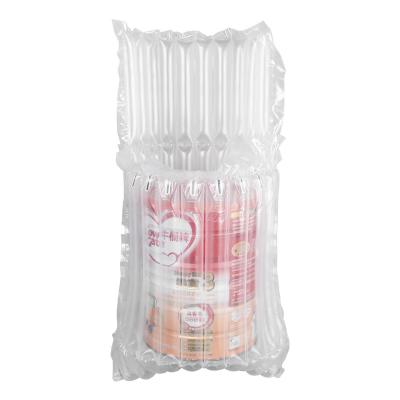 China Recyclable Meet To GRS 30% Recyclable Material Air Column Bags For Milk Powder Can Protective Air Packaging Bag for sale