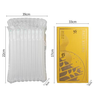 China Recyclable Factory Customized Inflatable Air Cushions Bag Shockproof Air Column Bag For Gift Box Protection for sale