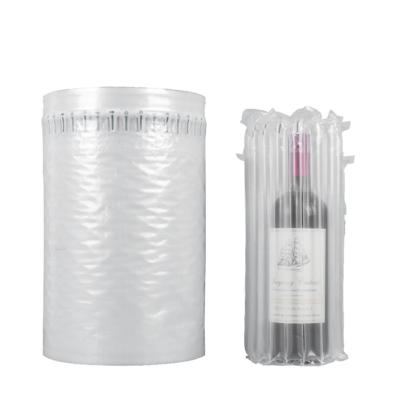 China Recyclable Air Columns Wrap Roll high quality Environmental Protection Plastic Packaging Cushion Film Roll for sale