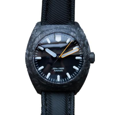 China Luxury high quality full carbon case watch calendar i watch with carbon fiber case for cool man wristwatch for sale