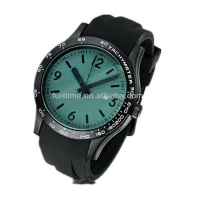 China Chronograph Watch Winner Silicone Sanda Watch Quartz Stainless Steel Watch Black for sale