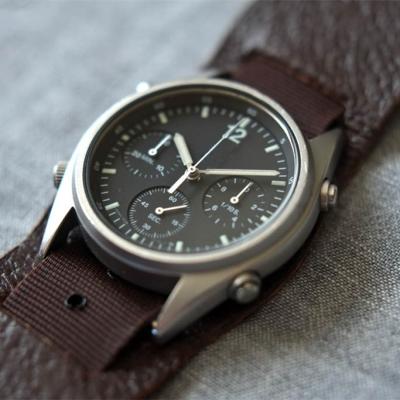 China The most popular chronograph quartz watch with 316 steel case for men's OEM watches for sale