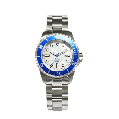 China OEM Classic Logo Business Casual Dress Automatic Date Mens Stainless Steel Dive Watch for sale