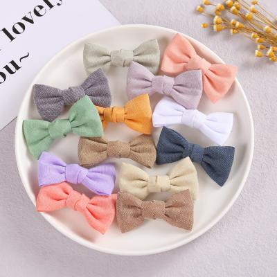 China Fashion Yiwu manufacturers 2022 new wholesale new children's hair accessories fashion small fresh bow baby hair clip girl side hairpins for sale