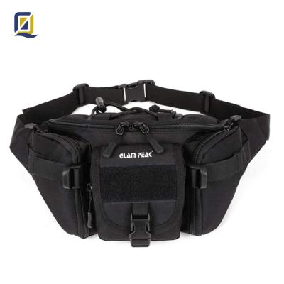 China Water Proof Portable Molle Fanny Waist Pack Bumbag Fanny Pack Bum Bag For Camping Recycling Running Outdoors Hiking Hunting Fishing for sale