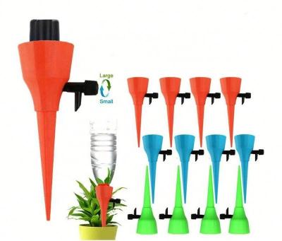 China Automatic Watering Device Plant Self Watering Spikes Devices Slow Release Control Valve,Adjustable Volume Water Drip System Vacation Home Plant Watering for sale