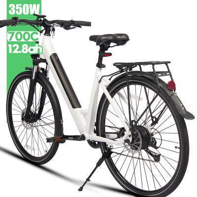 China Best Selling 250w 350w 26 Aluminum Alloy Bike 27inch Lithium Battery White Electric Bicycle for sale