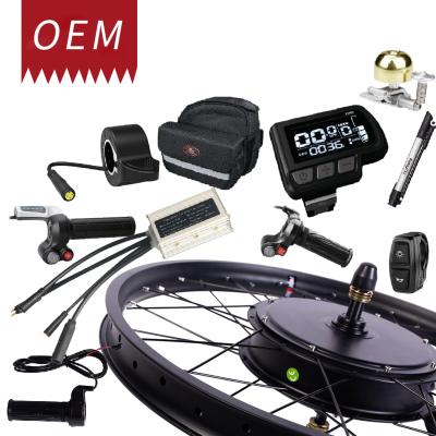 China 48v rear wheel with 1000w Japan 24in motor battery E-bike electric bicycle bicycle conversion kit 22