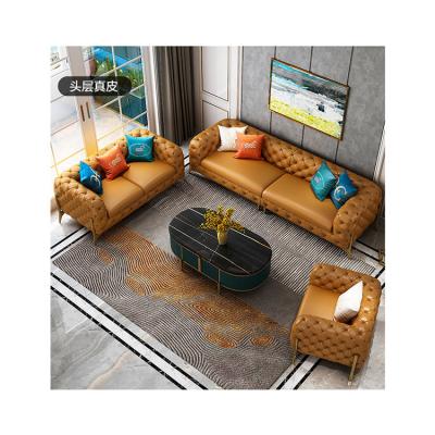 China Stainless Steel Sectional Modern Minimalist Gold Legs Sofa High Standard Soft Durable Living Room Furniture Home Sofas for sale