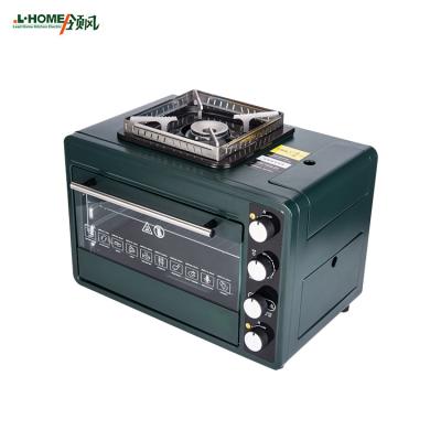 China Height Adjustable New Product Hot Selling Portable Gas Oven With Stove Camping Gas Stove For Outdoor Camping Portable Gas Oven for sale