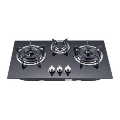 China Hotel Gas Cooker Kitchen Ceramic Glass Durable Indoor Easy Operated Modern Gas Stove for sale