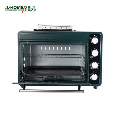 China Easily Cleaned Chicken Oven Bread Baking Butane Gas Bakery Pizza Machine With Stove Baking for sale