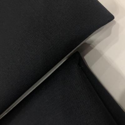 China Wicking All Season Deals Set Navy Blue Twill 290g/m Suit 25 Wool 15 Viscose 60 Polyester Wool Worsted Fabric for sale