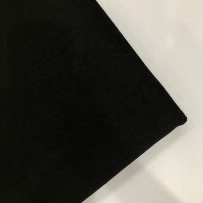 China Wicking 900g/m 50% Wool Black Double Sided Wool Fabric Autumn/Winter Coat Wool Fabric Spot Run for sale