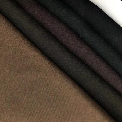 China Wicking 560g/m 370gsm all season 10 semi-worsted twill fabric 30 wool 15 viscose 45 polyester wool nylon fabric for sale