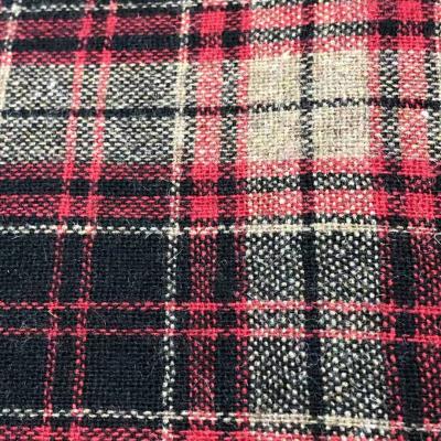 China Autumn and winter vintage plover wrinkle resistant 350g/M 30% wool plaid coat coat coat dress factory direct sales for sale